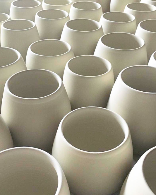 Bella Cucina - Charlotte Smith Ceramics - Porcelain Cups - 