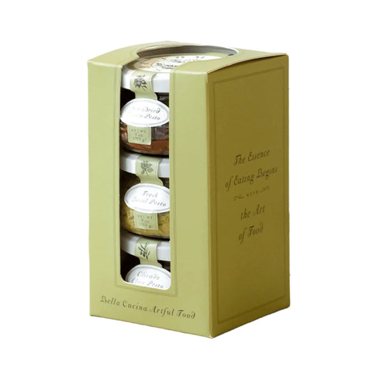 Classic Pesto Collection Trio by Bella Cucina – Artful Food Gifts