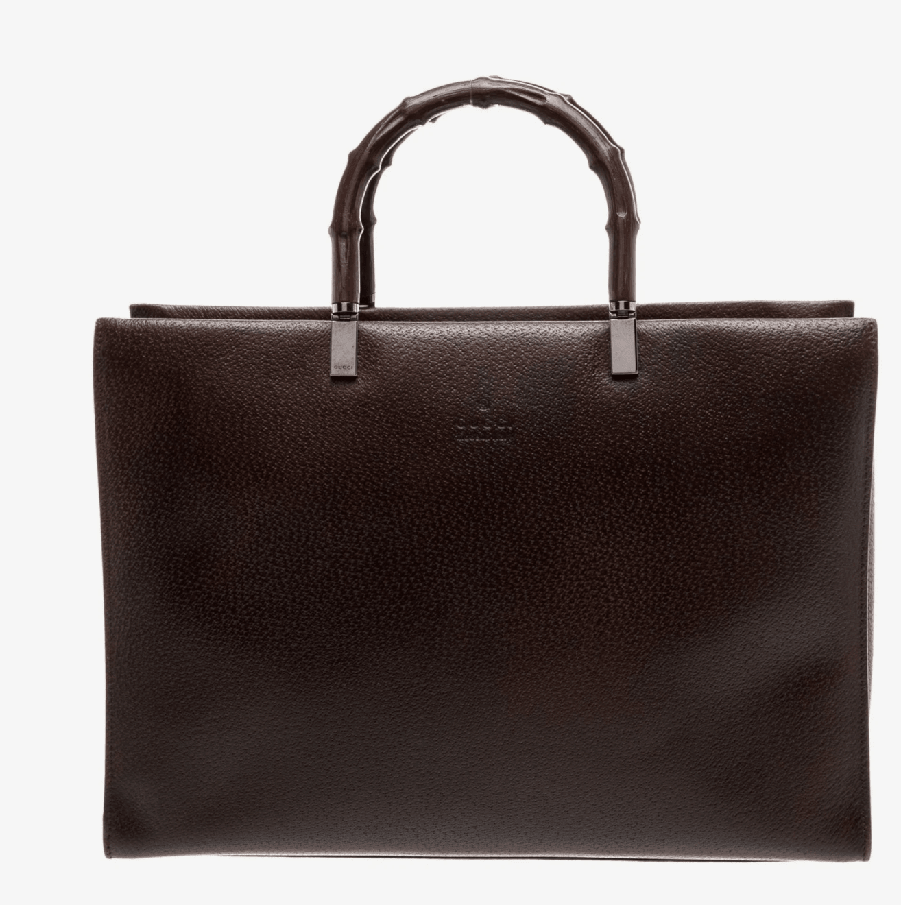 Clothing | Vintage Gucci Bamboo Wood handle and Brown Leather handbag by Bella Cucina – clothing