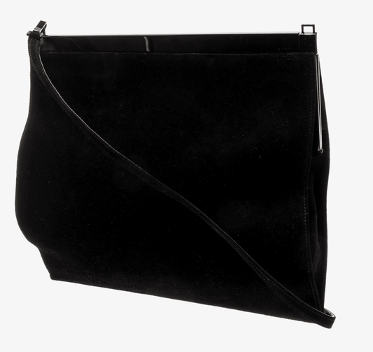 Clothing: Vintage Gucci Black Suede Leather Handbag by Bella Cucina – clothing