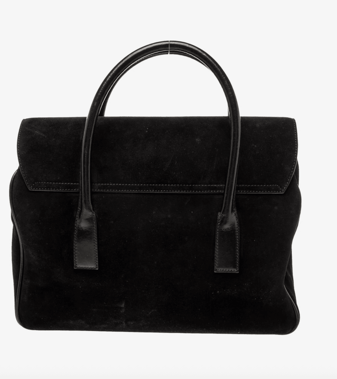 Clothing | Vintage Gucci Nero Black Suede Leather Bag by Bella Cucina – Vintage Clothing: Bag
