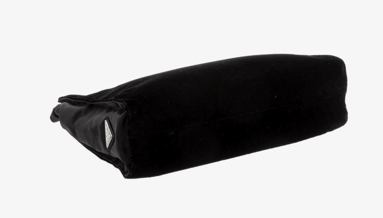Clothing | Vintage PRADA NERO Black Velvet bag by Bella Cucina –