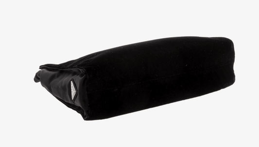 Clothing | Vintage PRADA NERO Black Velvet bag by Bella Cucina –