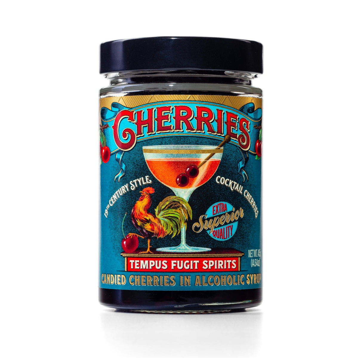 Tempus Fugit cocktail cherries jar at Bella Cucina in Atlanta
