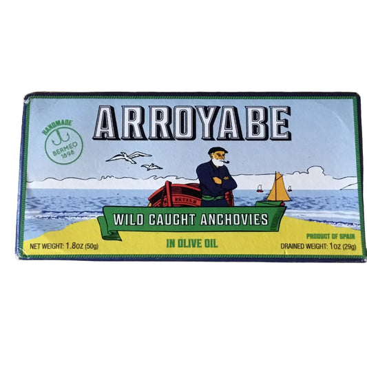 Condiments: Arroyabe: Wild caught Anchovies by Bella Cucina –