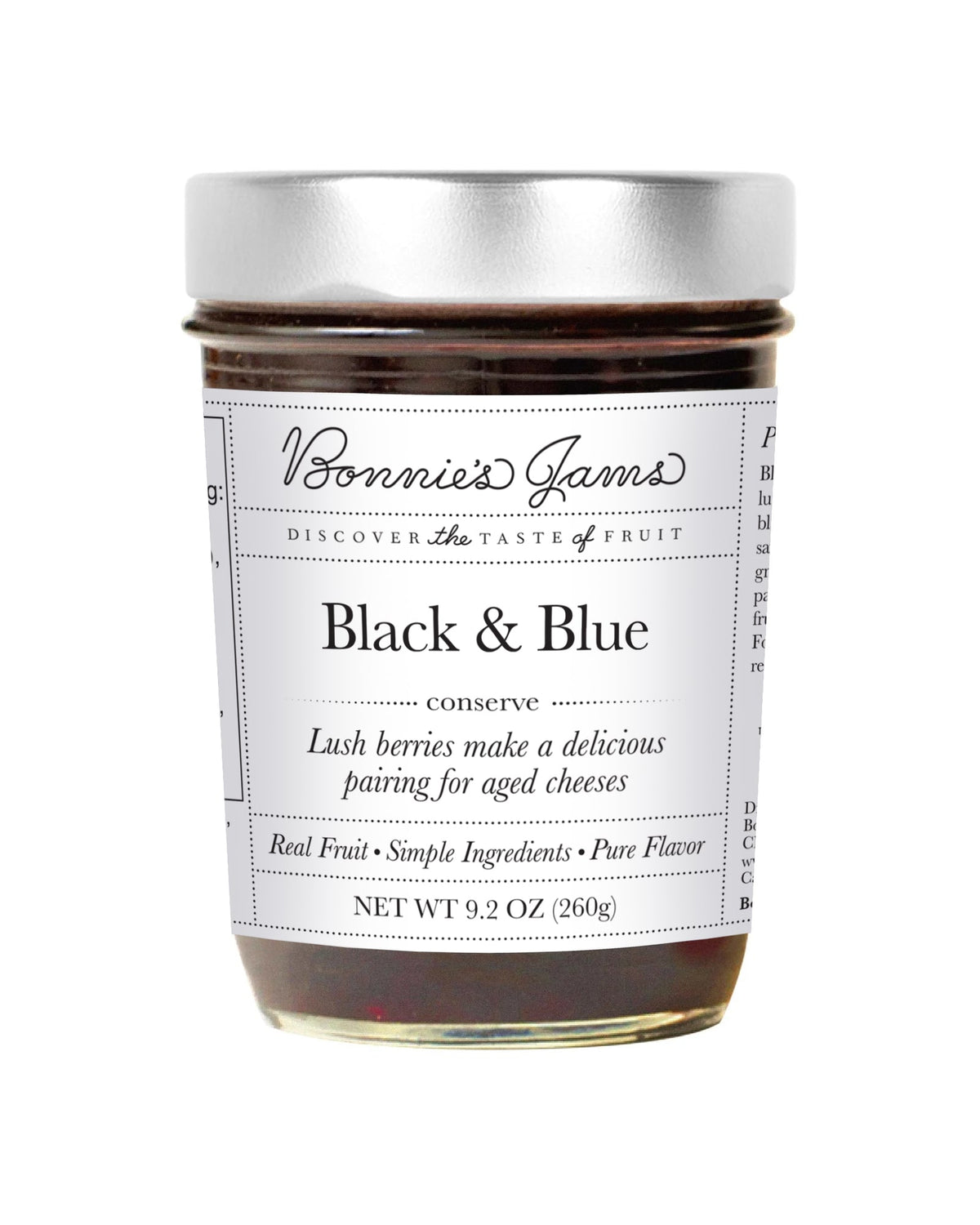 Condiments: Bonnie's Jams Black & Blue by Bella Cucina – Condiments: Jam