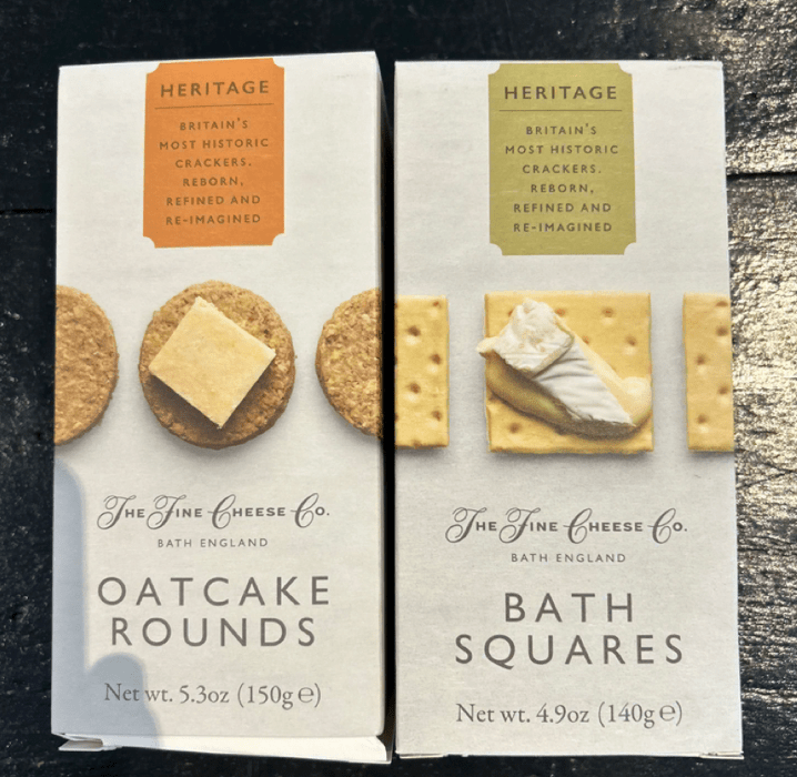 Crackers & Flatbread: Fine Cheese Company Oatcake Rounds & Bath Square by Bella Cucina – Crackers & Flatbread