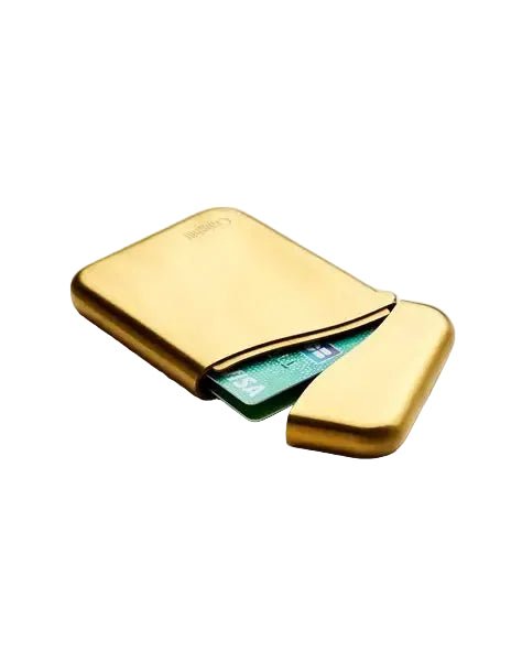 Craighill Summit stainless steel card case, view 2, at Bella Cucina in Atlanta