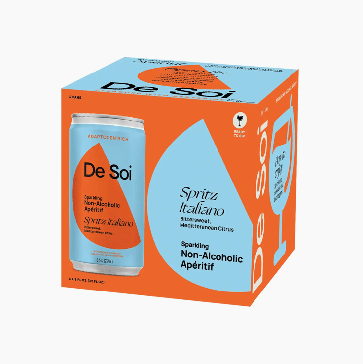 Bella Cucina - De Soi N/A Drinks : Aperol Spritz / /Purple Lune / Tre Rose - Case pack of 4 | - 