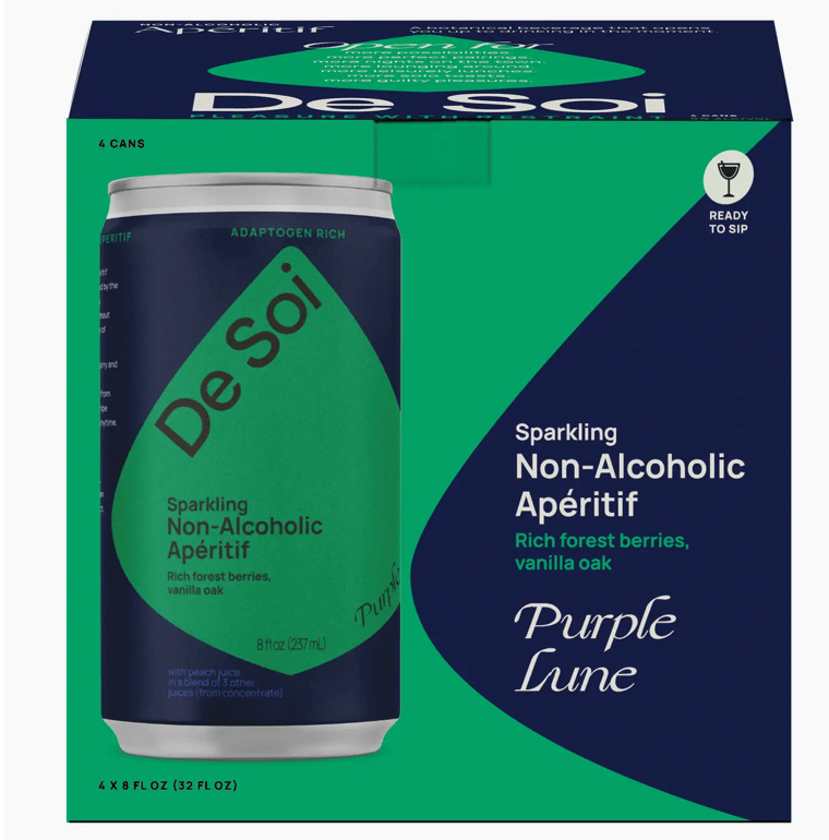 Bella Cucina - De Soi N/A Drinks : Aperol Spritz / /Purple Lune / Tre Rose - Case pack of 4 | - 