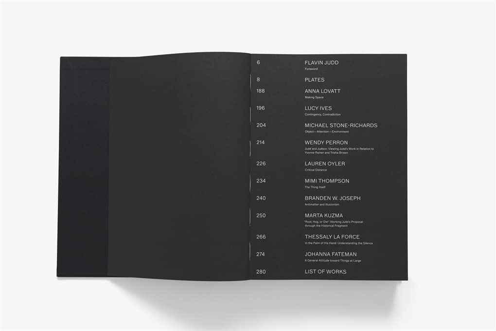 Bella Cucina - Donald Judd Artworks: 1970 - 1994 - 
