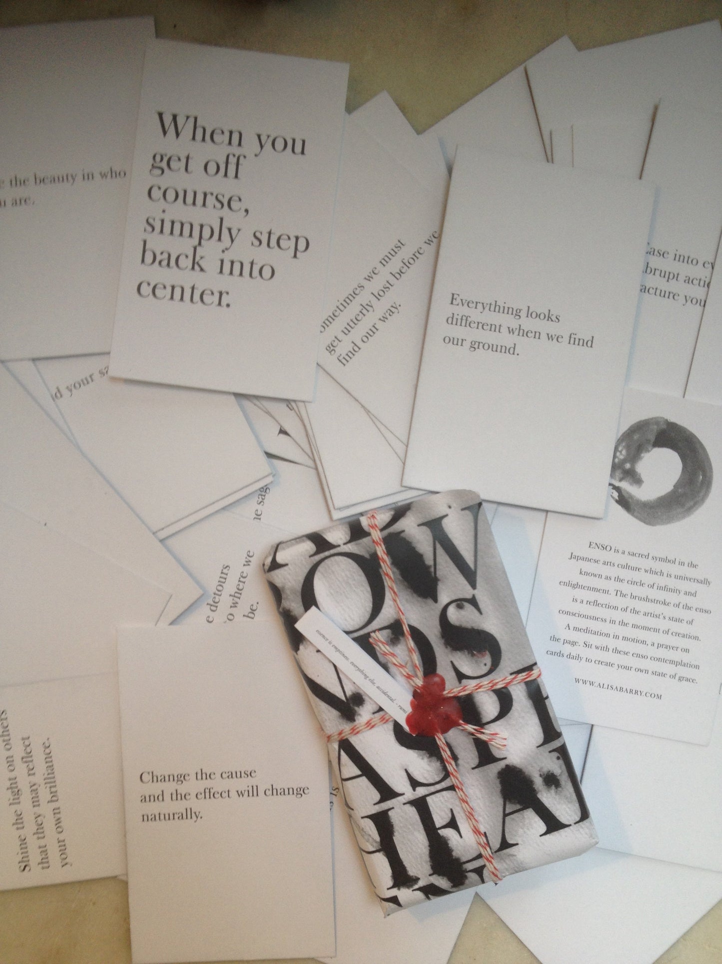 Bella Cucina - ensO Contemplation Cards - 
