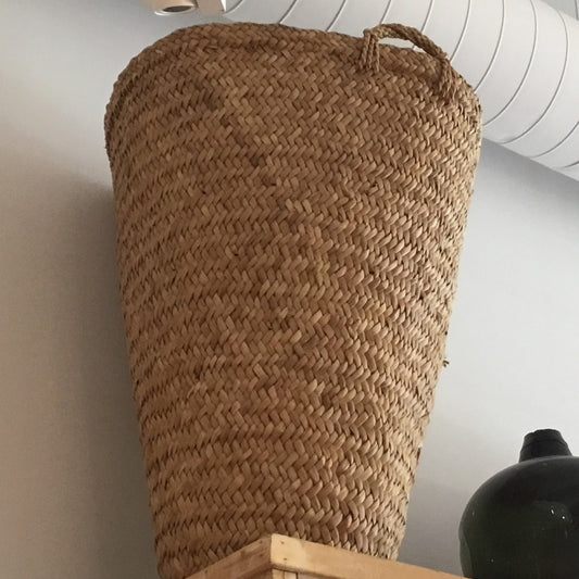 For the Home: Handwoven Peruvian Large Straw Basket by Bella Cucina – For the Home: Baskets