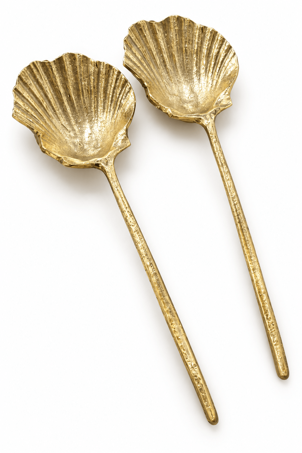 For the Home: Shelton Metal Scallop Shell Spoon by Bella Cucina – Serveware