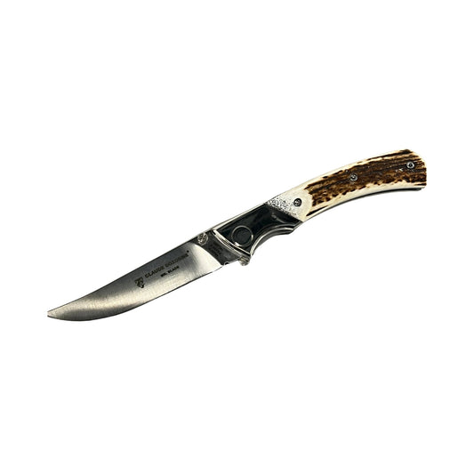 For the Home: Stag Horn Hunting Knife in black box by Bella Cucina – For The Home: Knives