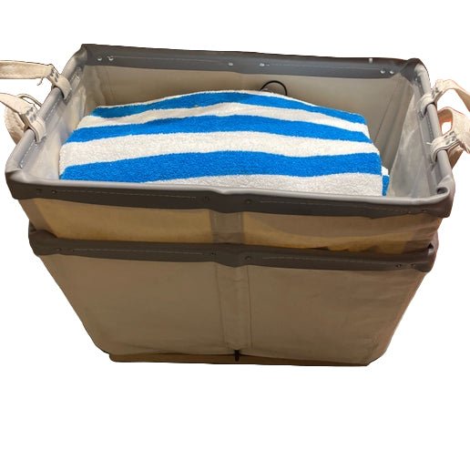 For the Home: White Laundry Bin by Bella Cucina – For the Home: Storage