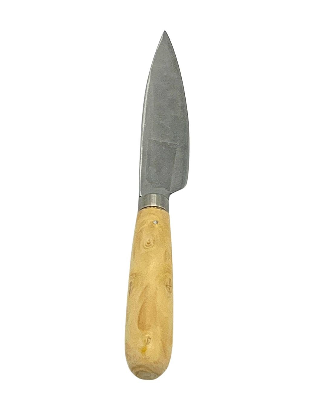 For the Table: Pallares Solsona Carbon Steel Knife with Boxwood Handle by Bella Cucina – For the Table: Knife