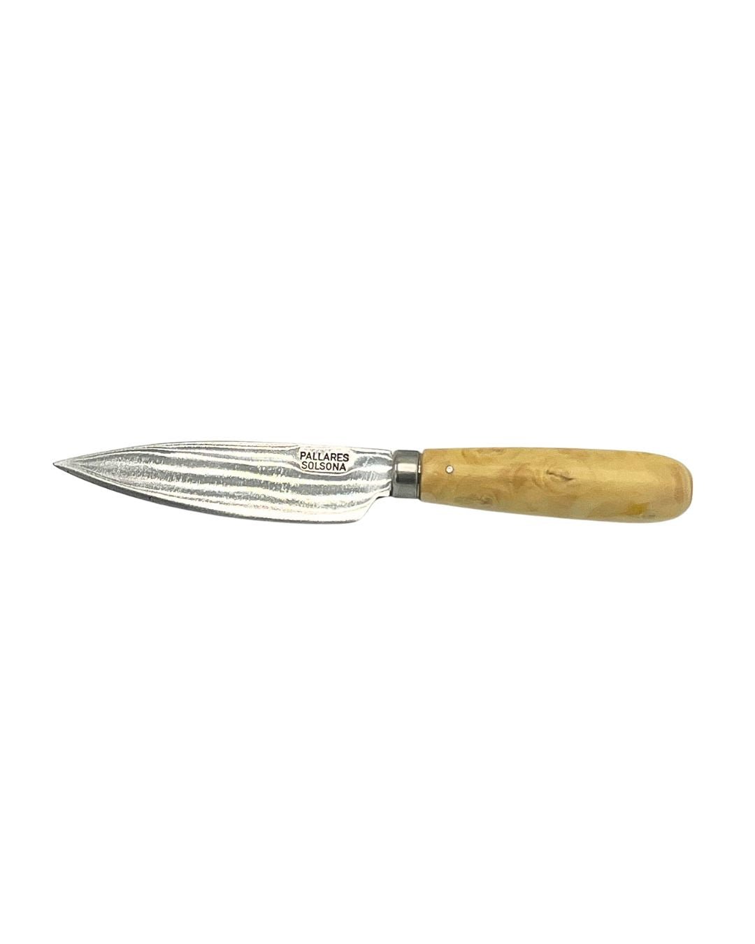 For the Table: Pallares Solsona Carbon Steel Knife with Boxwood Handle by Bella Cucina – For the Table: Knife