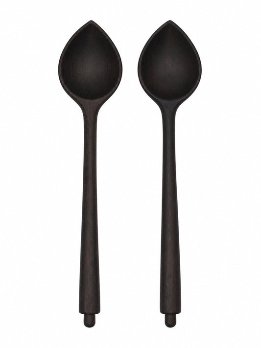 For the Table: Small Wood Spoons Set of 2 by Bella Cucina – Kitchen Tools