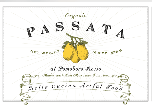 Golden Tomato Passata al Pomodoro Pasta Sauce by Bella Cucina – Pasta & Pizza Sauces