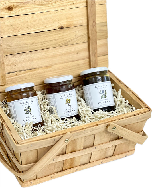 Bella Cucina - Honey Trio Hamper - 