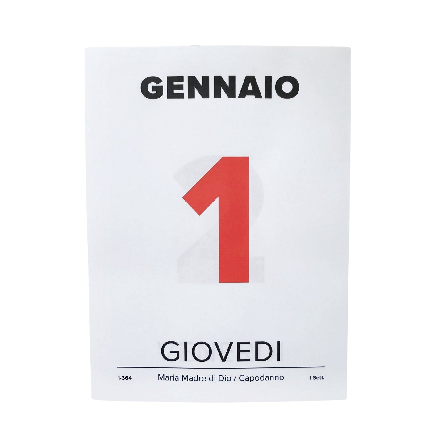 Italian desk calendar by Bella Cucina – Calendar