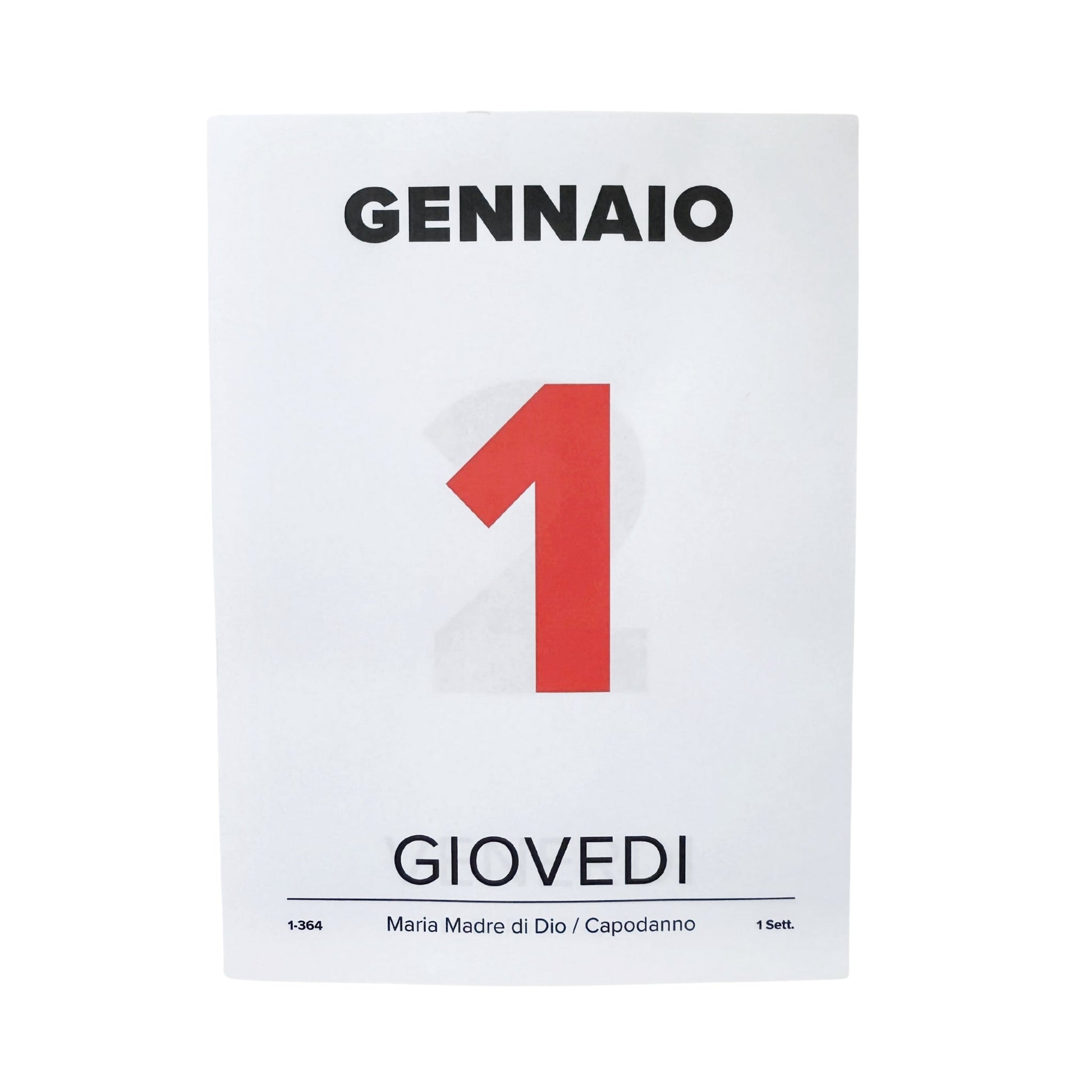 Italian desk calendar by Bella Cucina – Calendar