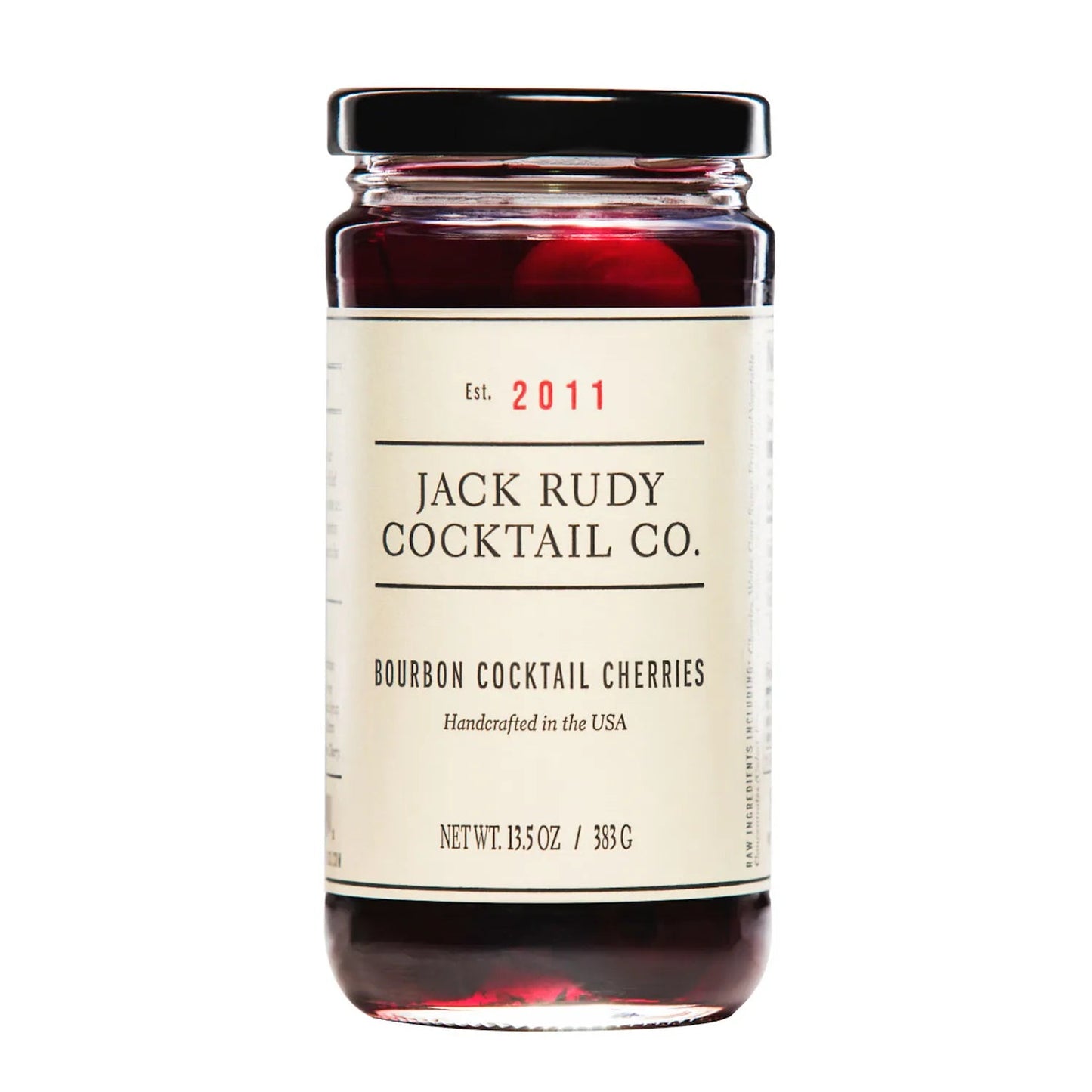 Jack Rudy Cocktail Co. Bourbon Cocktail Cherries by Bella Cucina – Cocktail