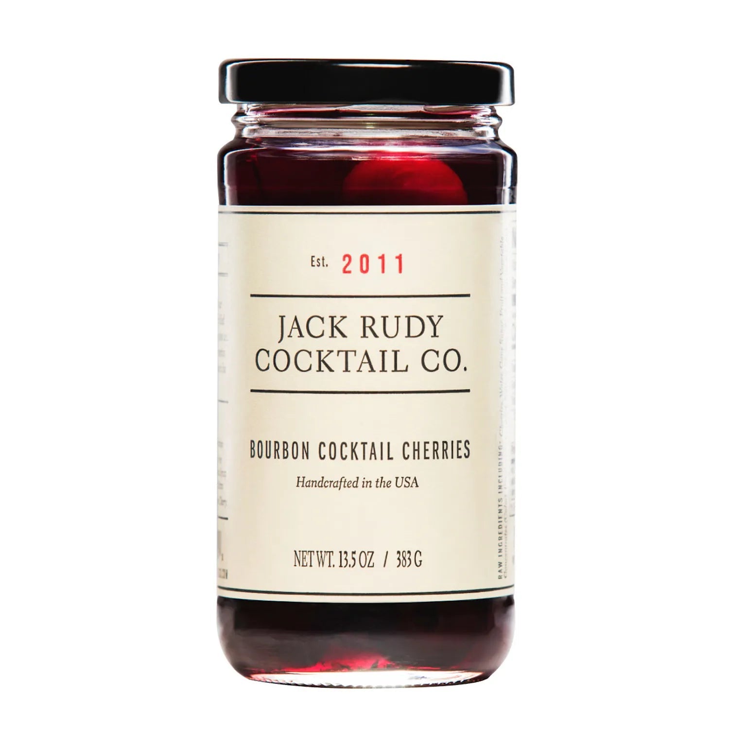 Jack Rudy Cocktail Co. Bourbon Cocktail Cherries by Bella Cucina – Cocktail