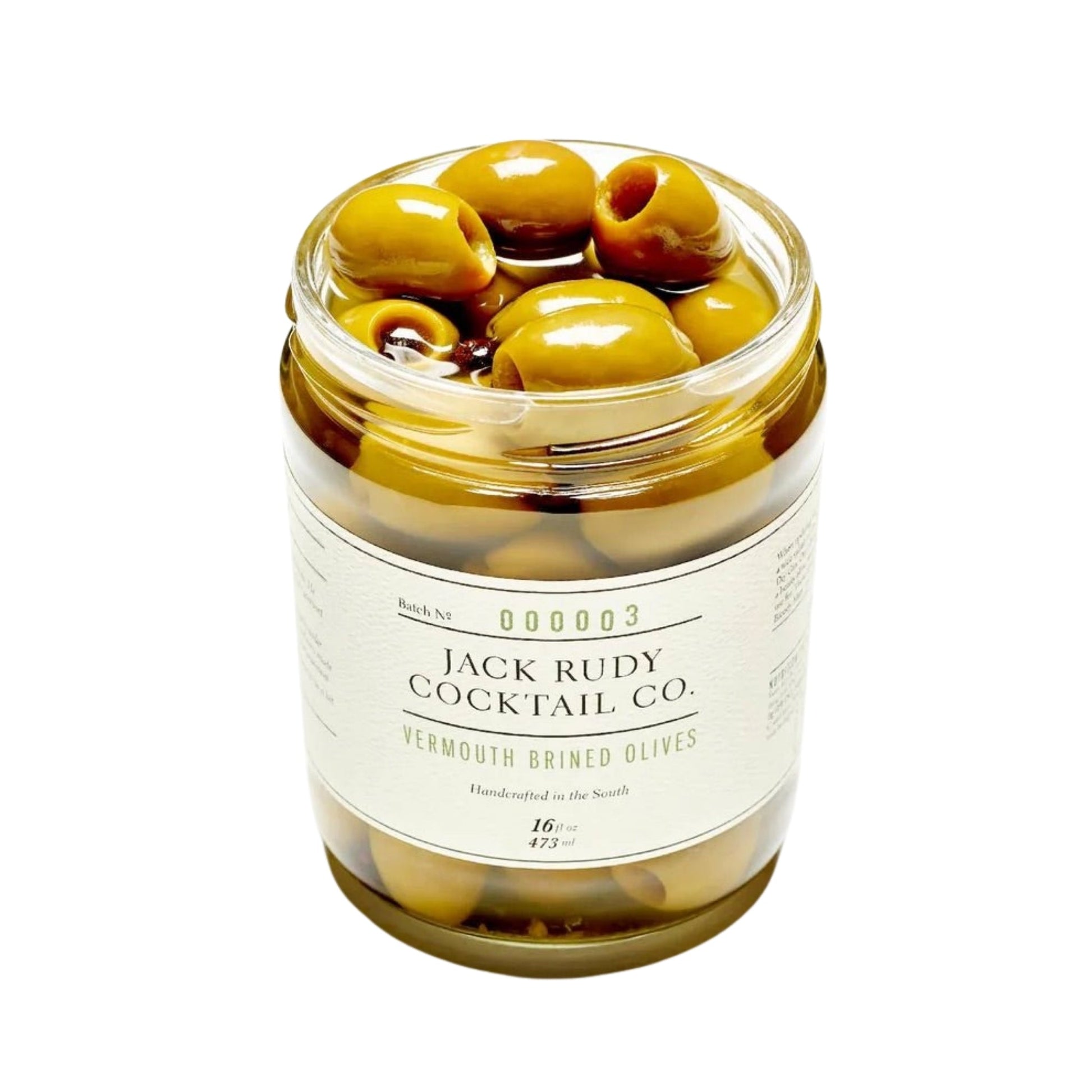 Jack Rudy Cocktail Co. Vermouth Brined Olives by Bella Cucina – olives