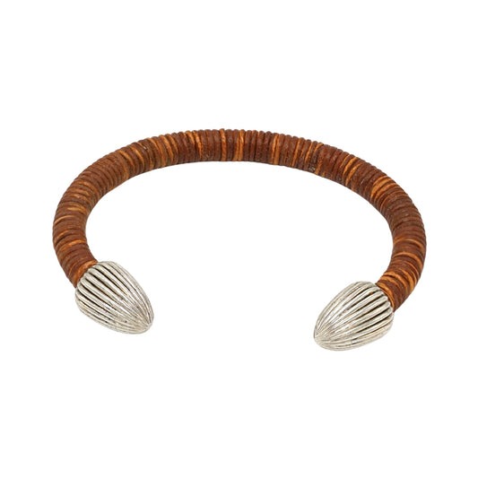 Jewelry: Ascari Collection Wrapped Silver Cuff by Bella Cucina – Jewelry: Cuff