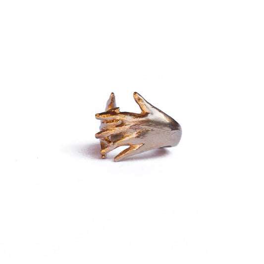 Watersandstone brass Think Ring at Bella Cucina in Atlanta