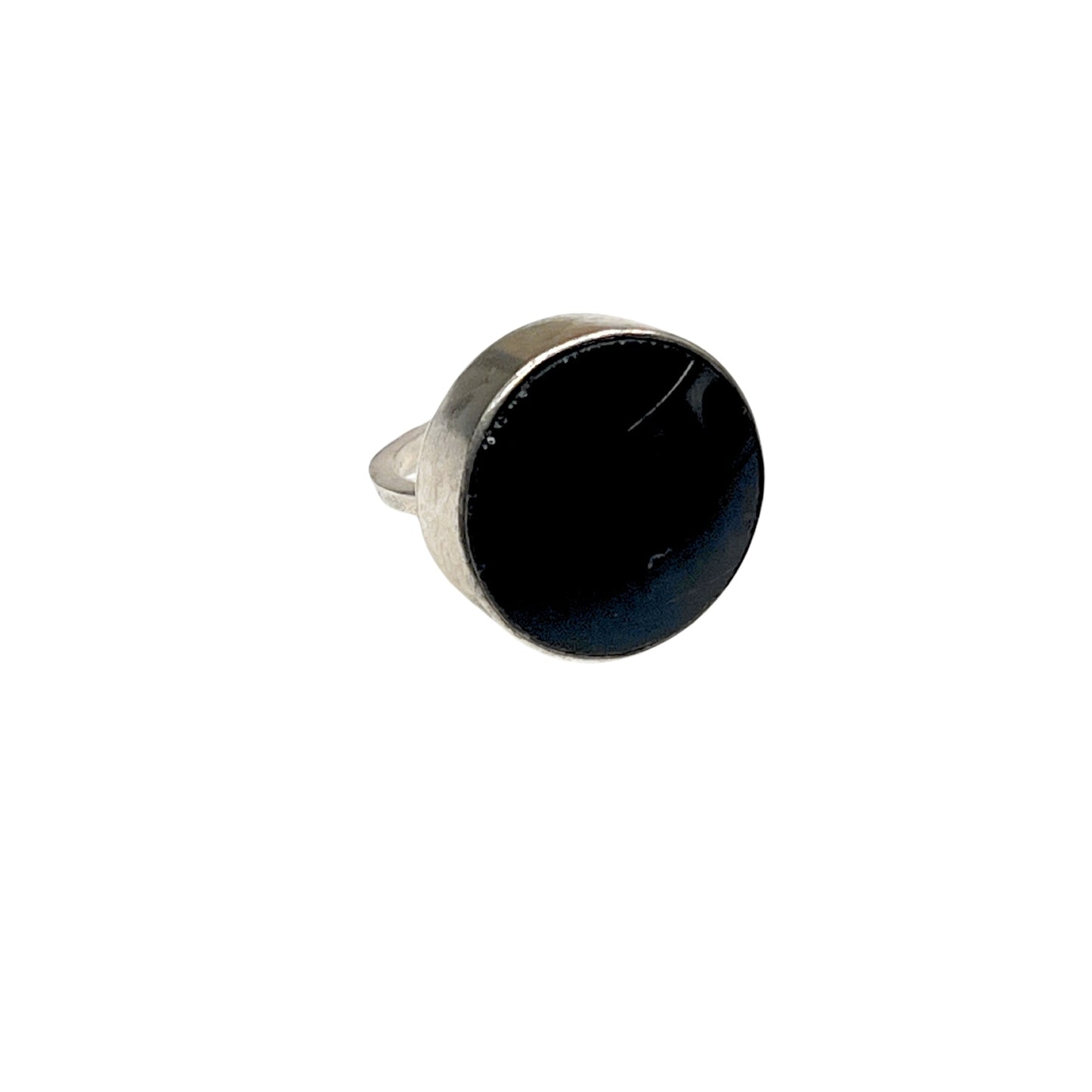 Jewelry: Vintage Onyx and Sterling Silver Ring by Bella Cucina – jewelry