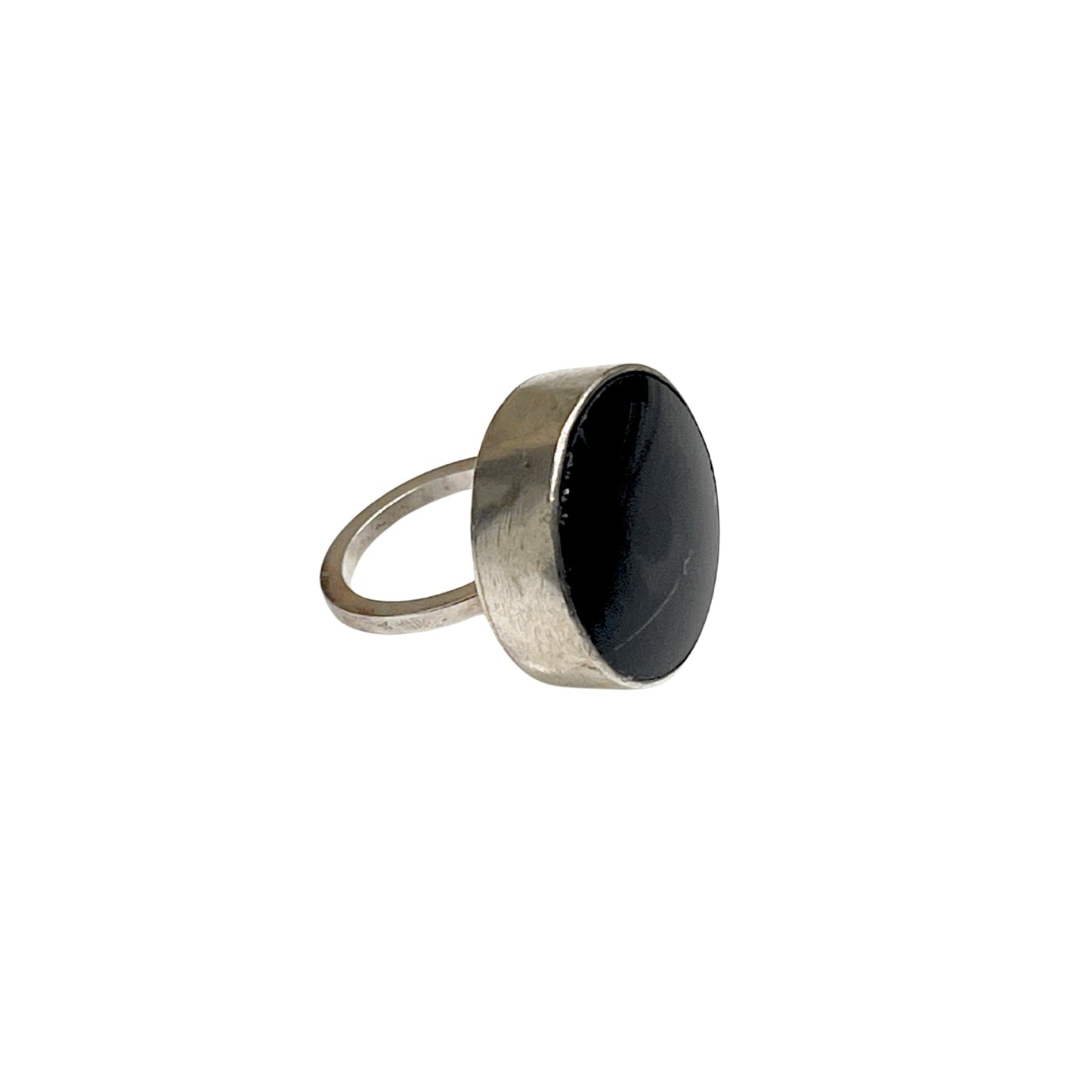 Jewelry: Vintage Onyx and Sterling Silver Ring by Bella Cucina – jewelry