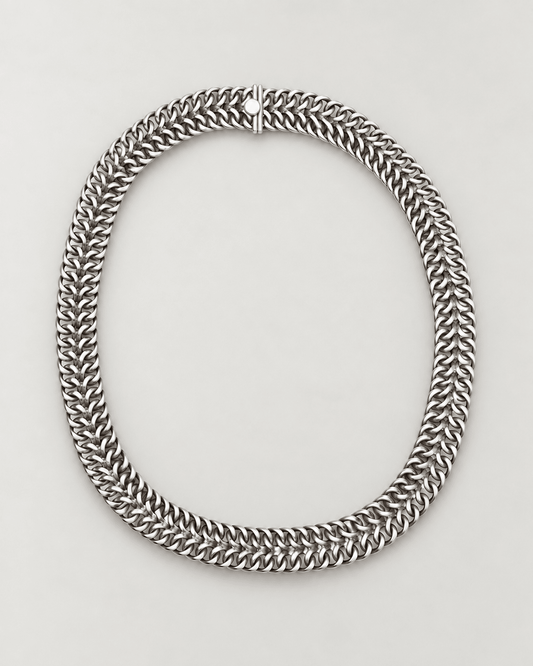 Jewelry: Vintage Sterling Silver Mexican Choker by Bella Cucina – Jewelry: Necklace