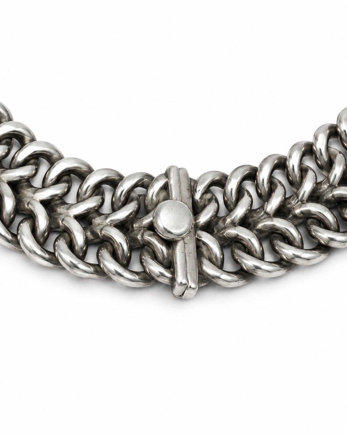 Jewelry: Vintage Sterling Silver Mexican Choker by Bella Cucina – Jewelry: Necklace