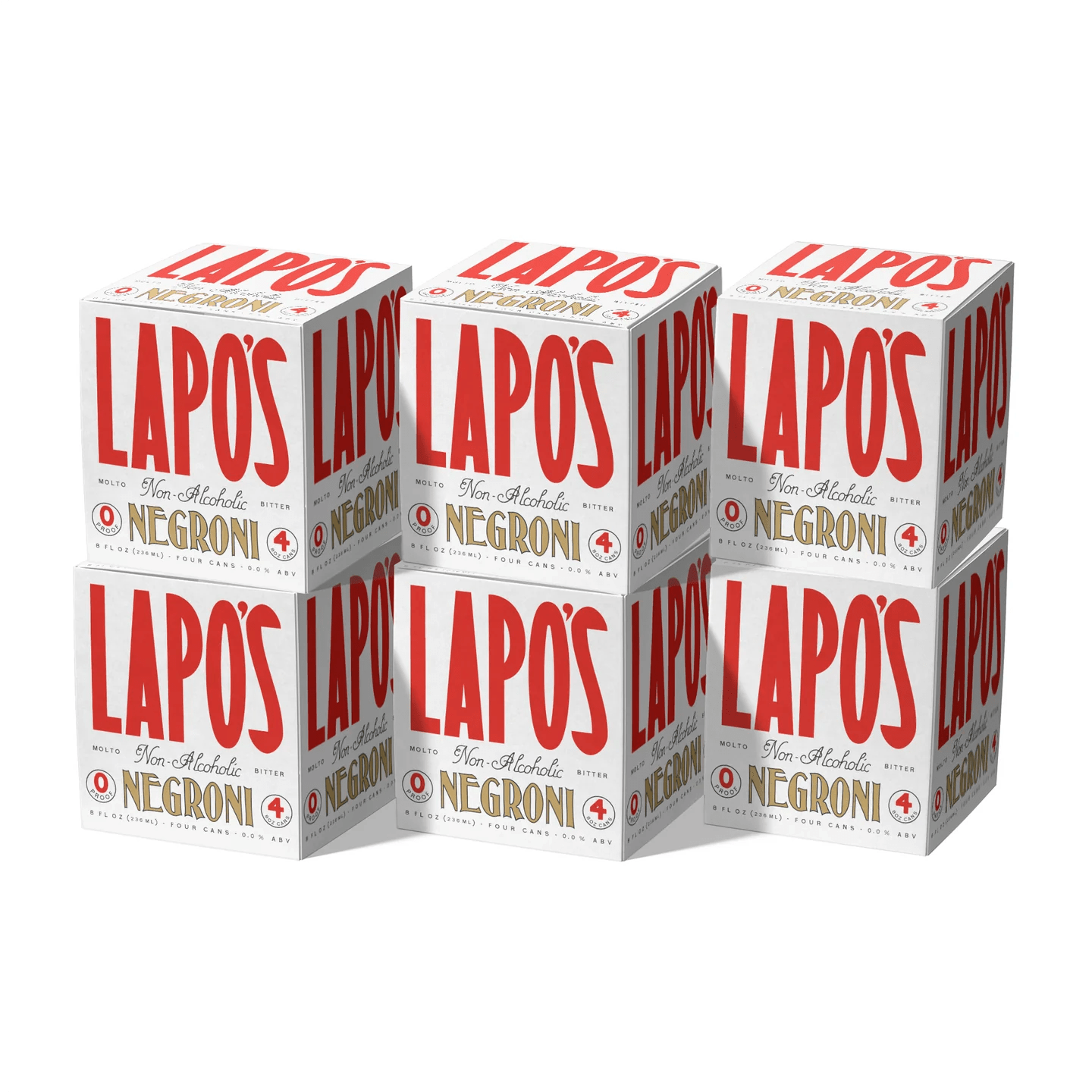 Lapos Negroni / Citrus / Espresso - 4 pk by Bella Cucina – Drinks: Mocktail