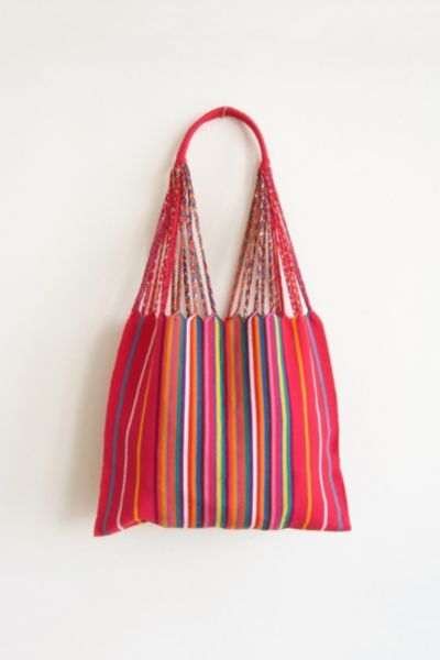 Hand-Woven Maya Hammock Tote Bag