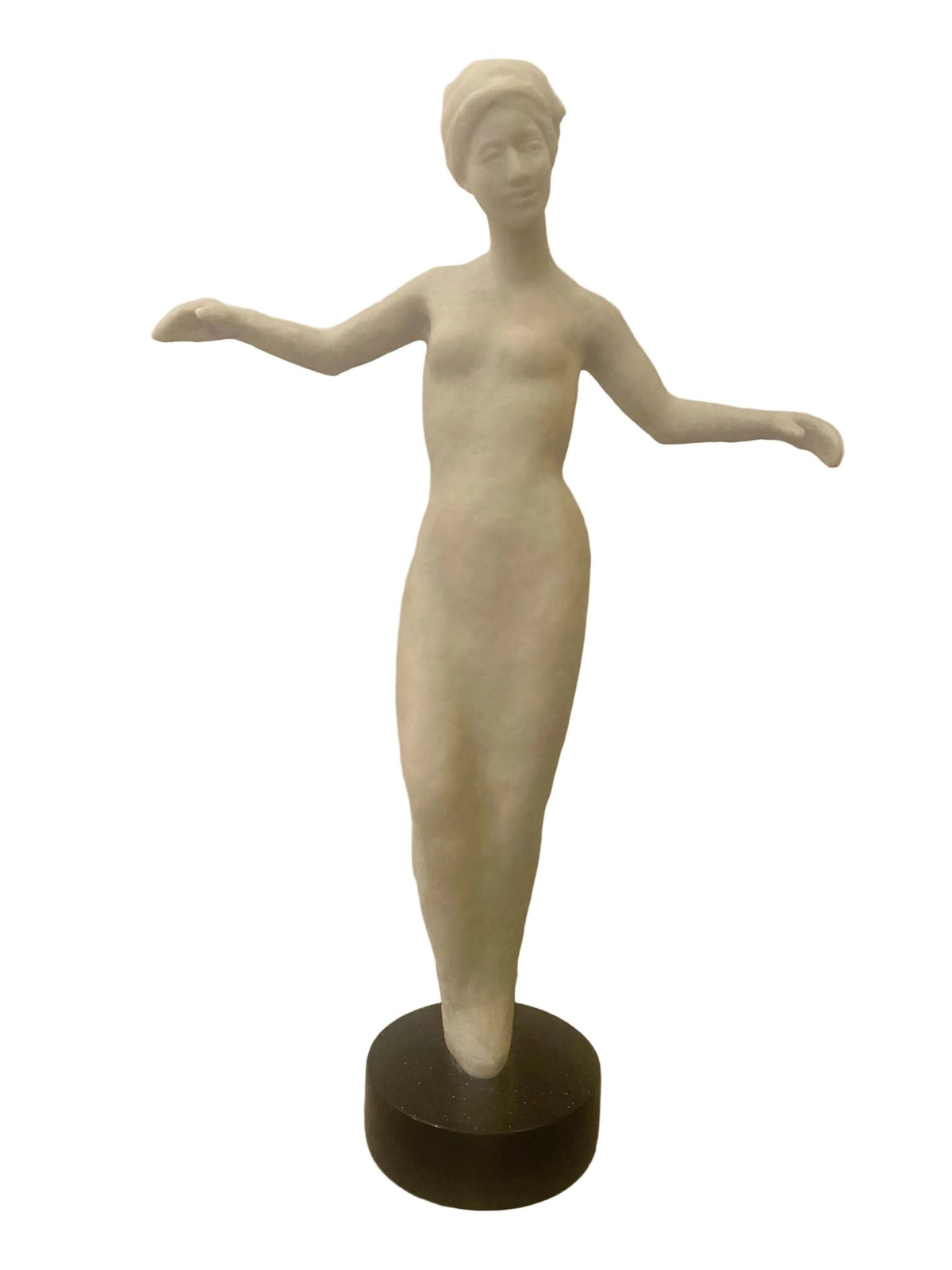 Martin Dawe Sculpture: Woman on Pedestal by Bella Cucina – Sculptures: Sculpture