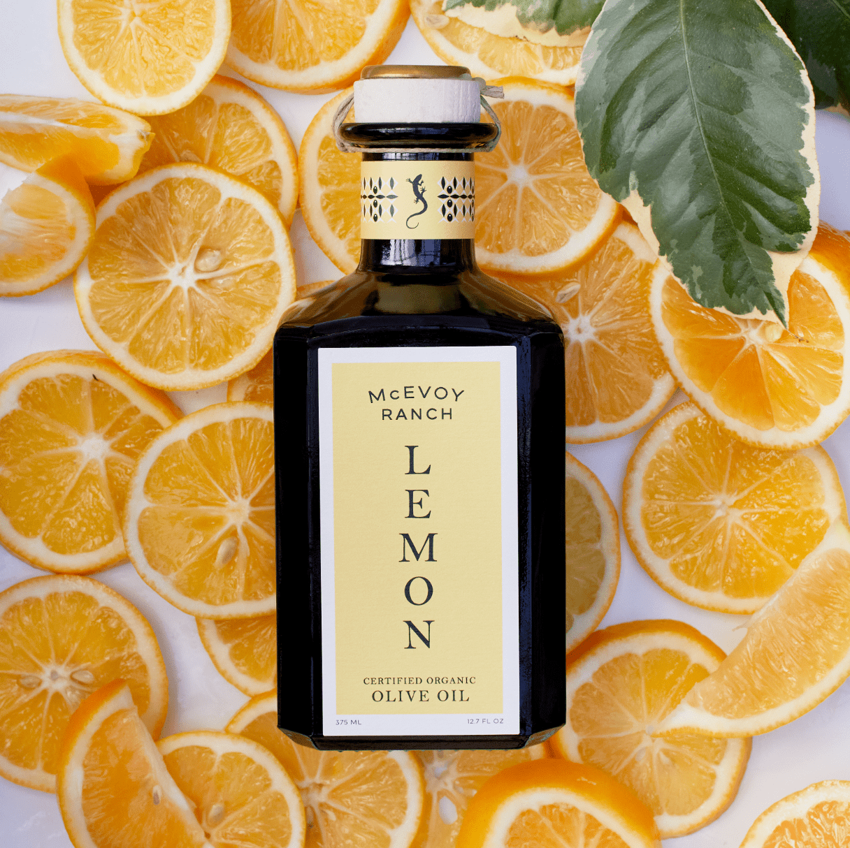 McEvooy Organic Lemon Olive Oil - 375ml by Bella Cucina – olive oil