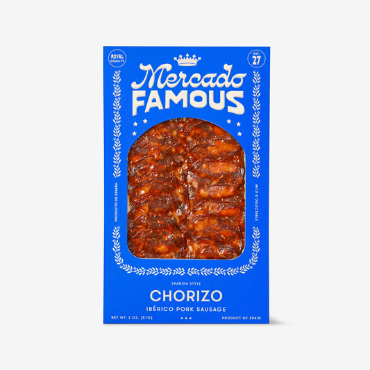 Mercado Chorizo Ibérico Sliced 2 oz