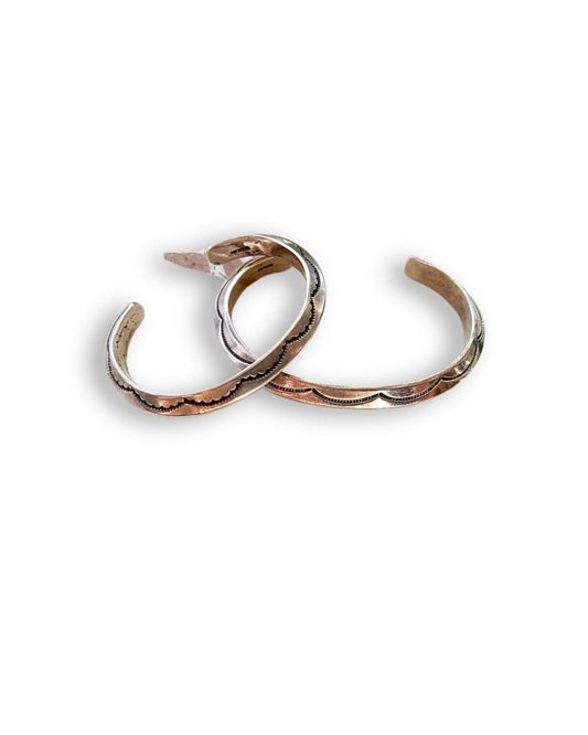 Bella Cucina - Native American Silver cuff Bracelet - 