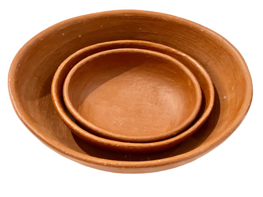 Bella Cucina - Oaxaca Clay Pottery Nesting Bowls - 