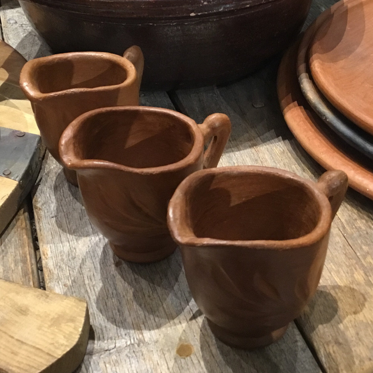 Oaxaca clay spouted pourer at Bella Cucina in Atlanta