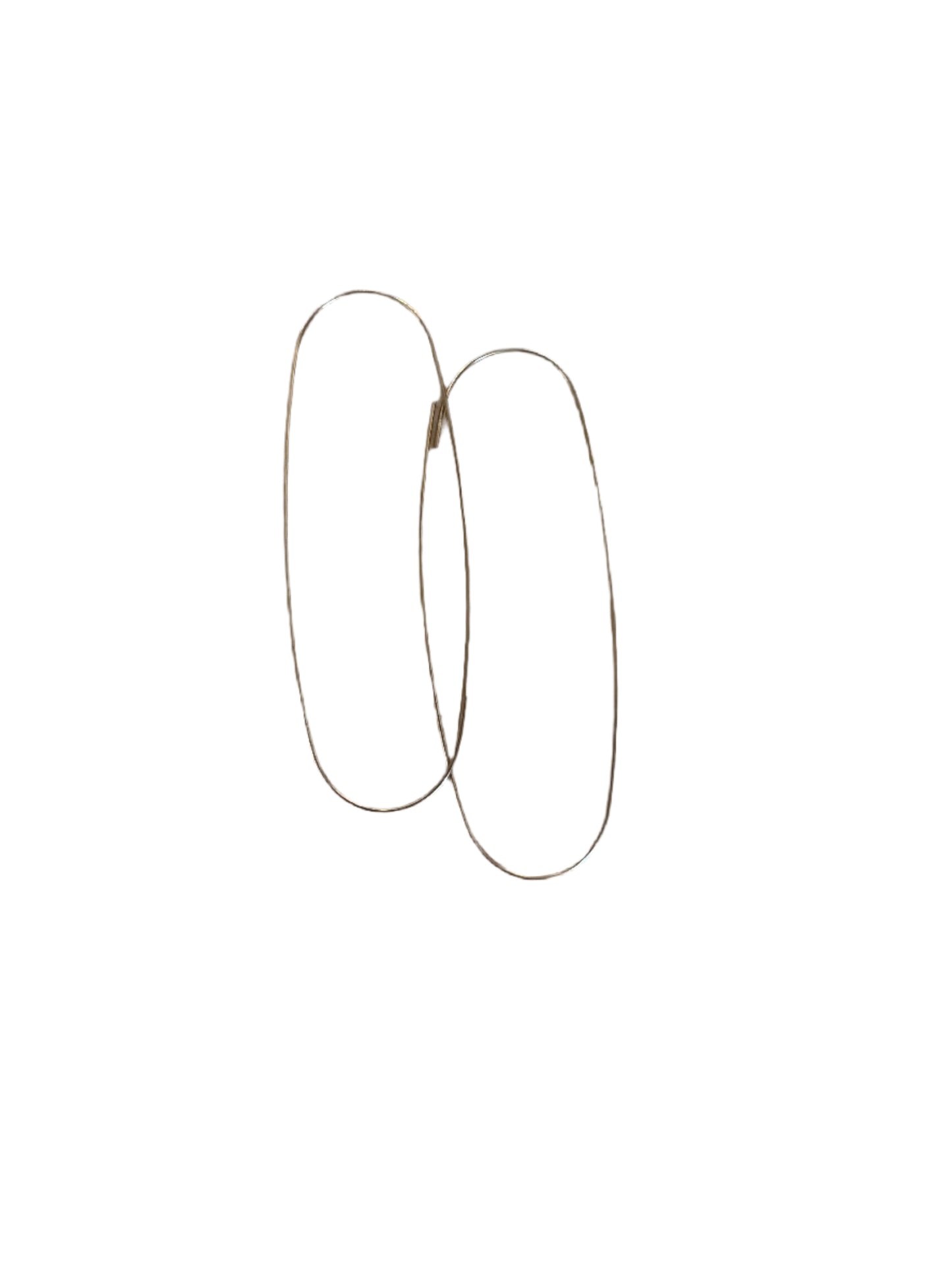 Bella Cucina - Oval 14K Gold Earrings - 
