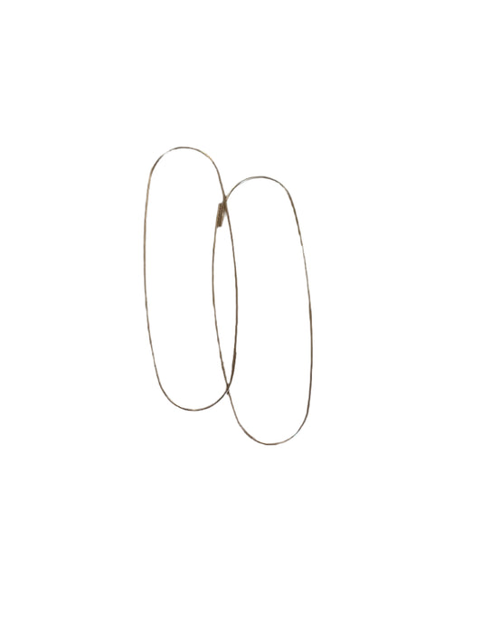 Bella Cucina - Oval 14K Gold Earrings - 