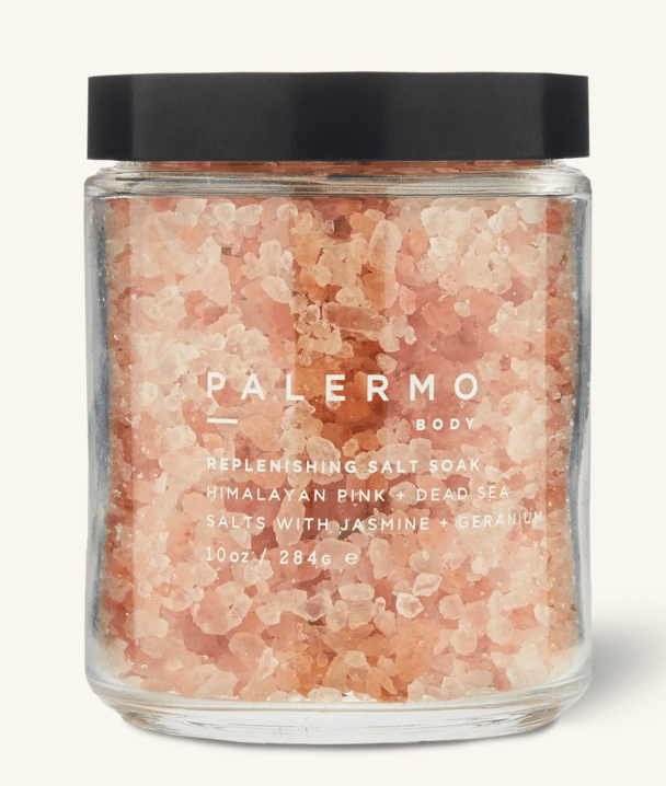 Palermo Body Scrubs & Replenishing Salt Soak by Bella Cucina – Exfoliating Body Scrub