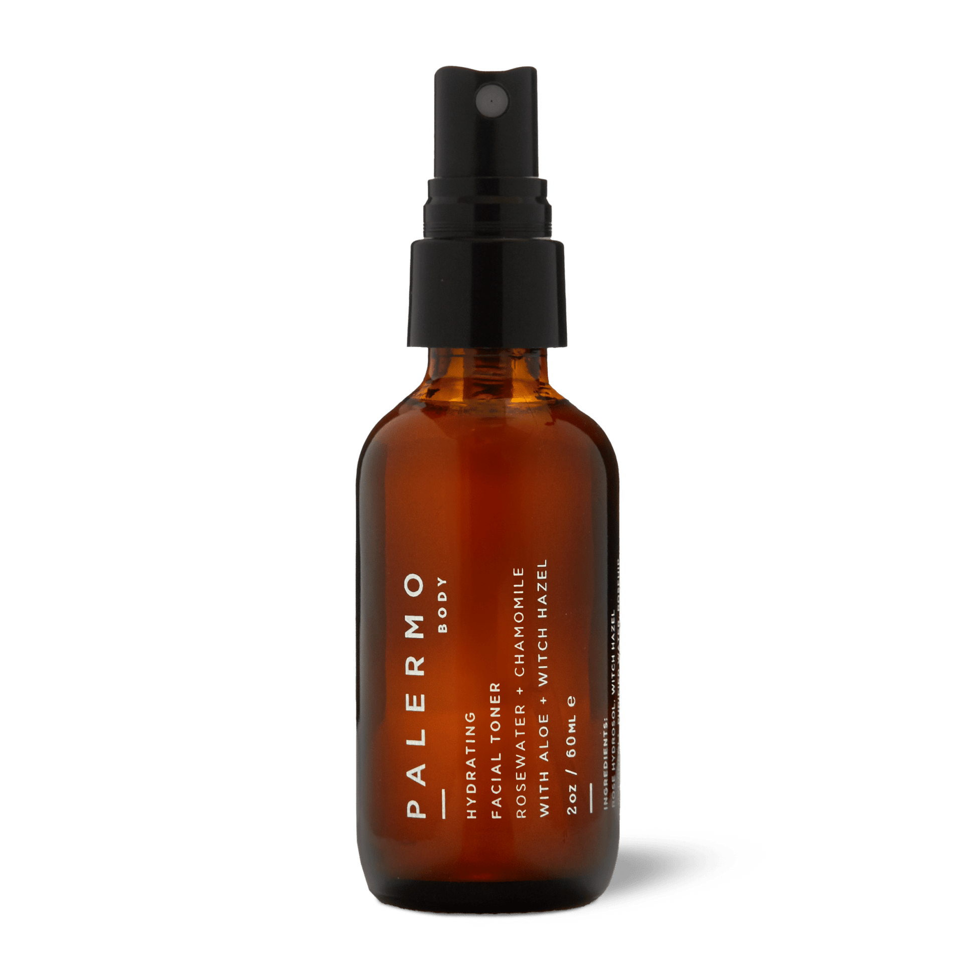 Palermo: Rosewater hydrating spray 4 ounce by Bella Cucina – Toner cleanser spray