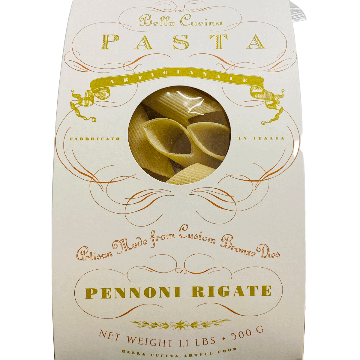 Pennoni Rigate Artigianle Pasata - TESTER by Bella Cucina – Savory Salts
