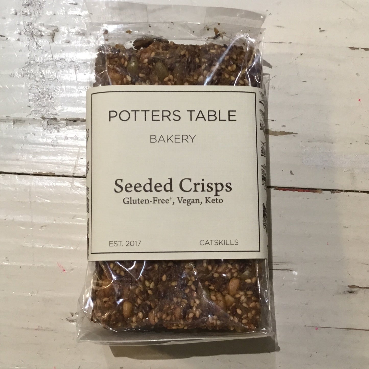 Potter’s Table Seeded Crisps by Bella Cucina –
